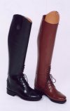Black and Brown Field Boots